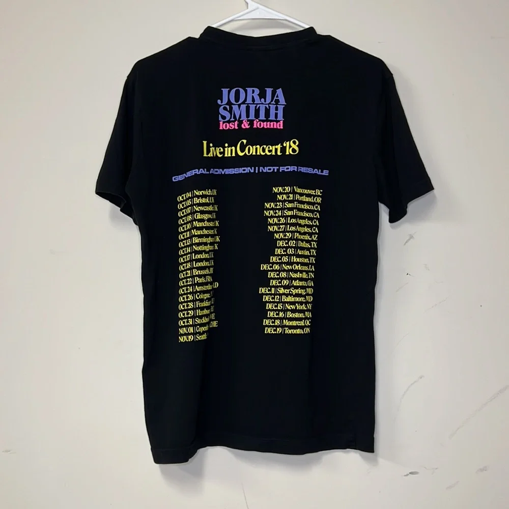 Jorja Smith lost & found live in concert “18 concert t shirt - Picture 4 of 4